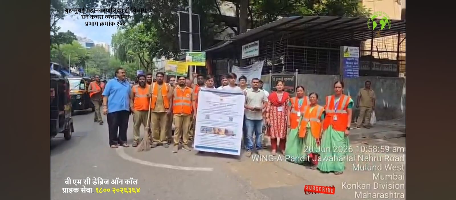Debris Awareness Drive — Mumbai Central