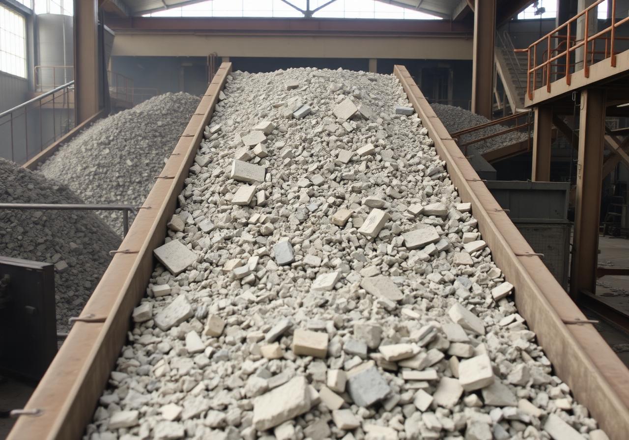 C&D Processing Conveyor