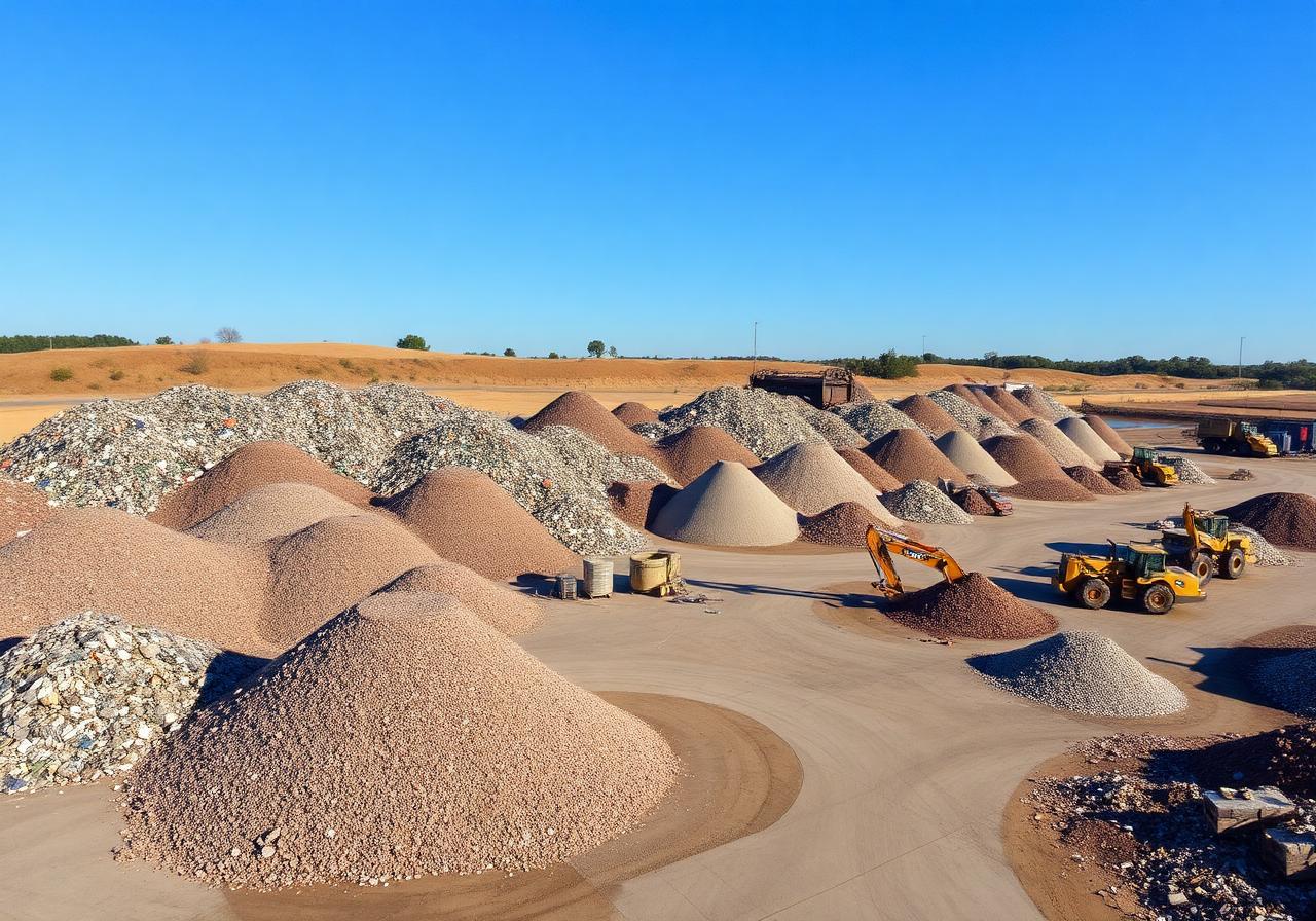 Recycled Aggregate Stockyard