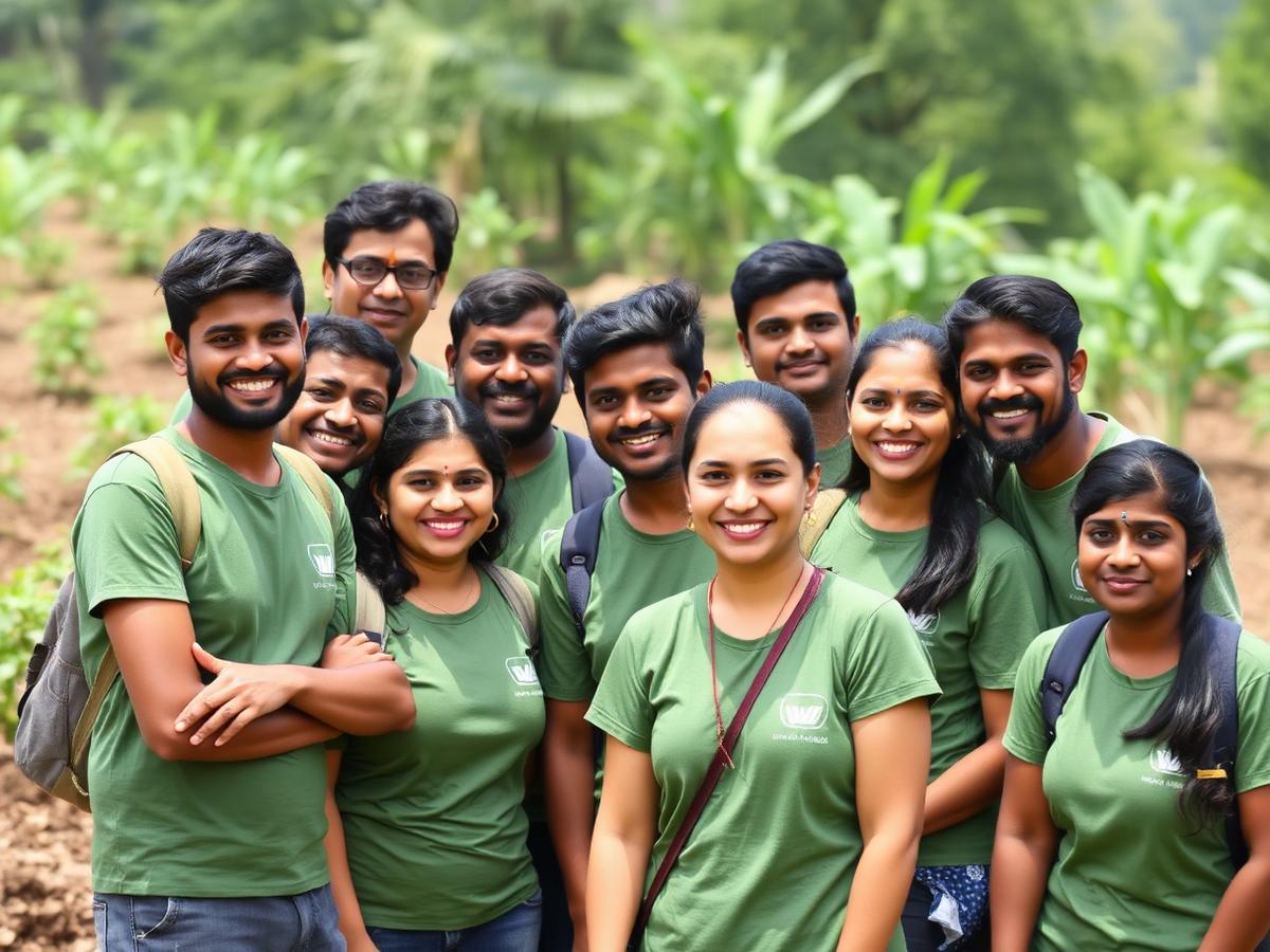 Volunteers at Plantation Drive