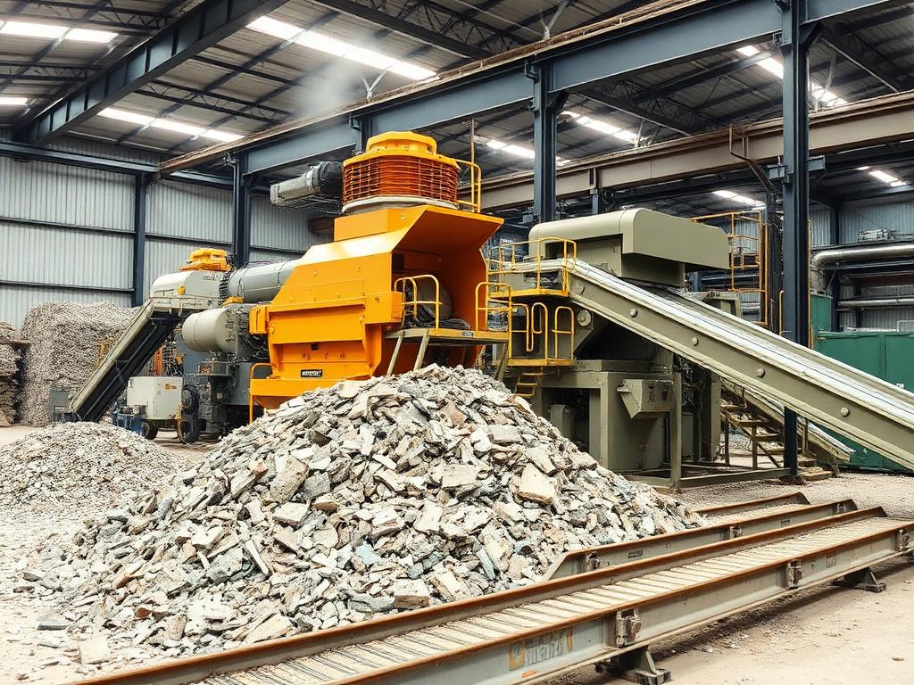 Industrial Crushing Unit