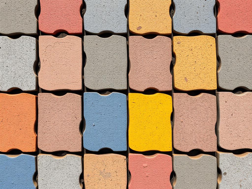 Multi-colour Pavers