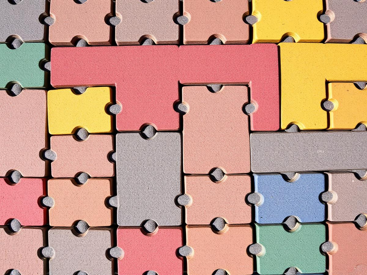 Coloured Paver Blocks